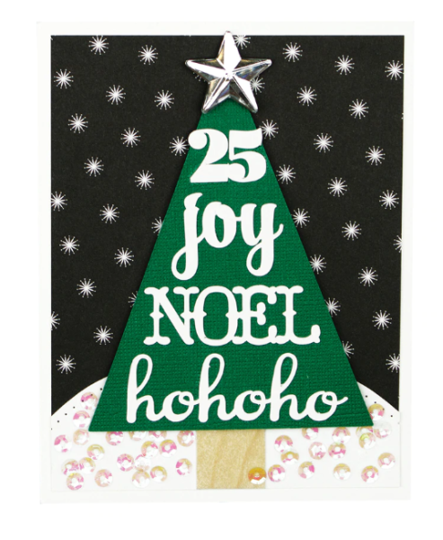 Spellbinders Die "Ho Ho Ho"