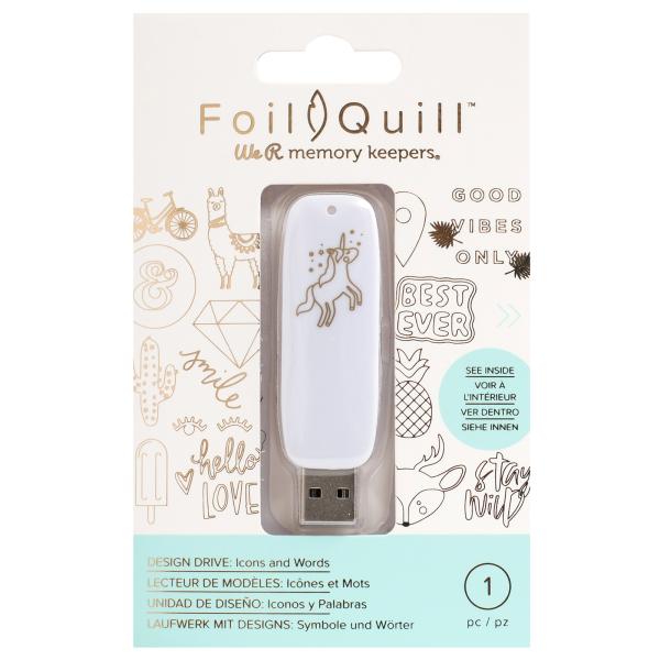 We R Memory Keepers 200 Art Designs Icons and Words - USB Stick