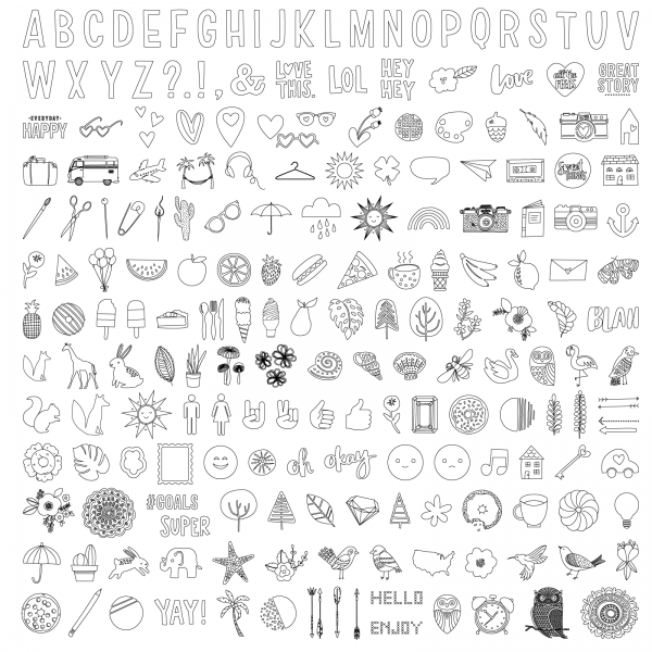 We R Memory Keepers 200 Art Designs Amy Tangerine - USB Stick