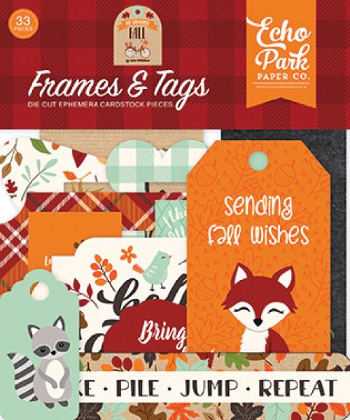 Echo Park "My Favorite Fall" Ephemera Frames & Tags