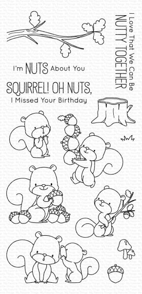 My Favorite Things Stempelset "Squirrel" Clear Stamp Set