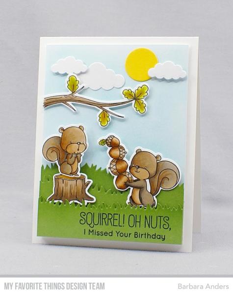 My Favorite Things Stempelset "Squirrel" Clear Stamp Set