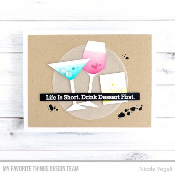 My Favorite Things Die-namics "Let's Toast" | Stanzschablone | Stanze | Craft Die