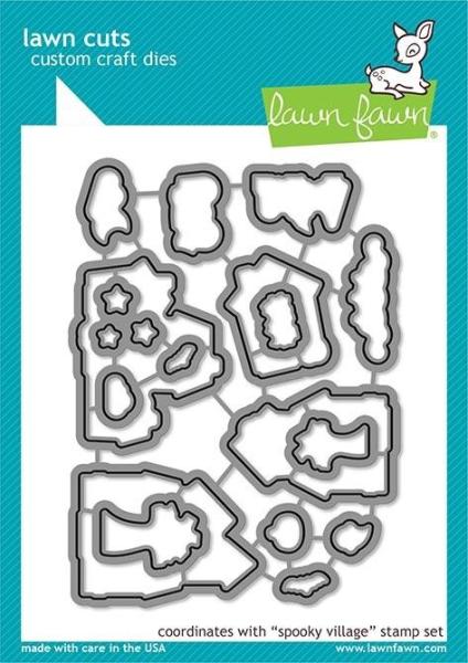 Lawn Fawn Craft Die - Spooky Village