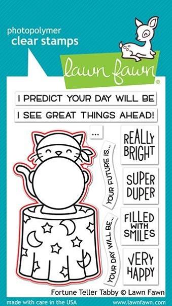 Lawn Fawn Craft Die - Fortune Teller Tabby