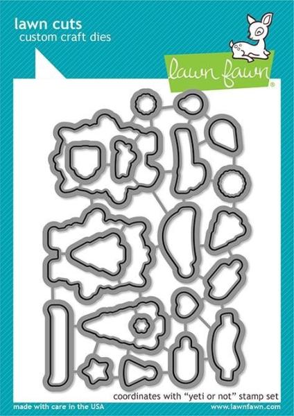 Lawn Fawn Craft Dies - Yeti or Not
