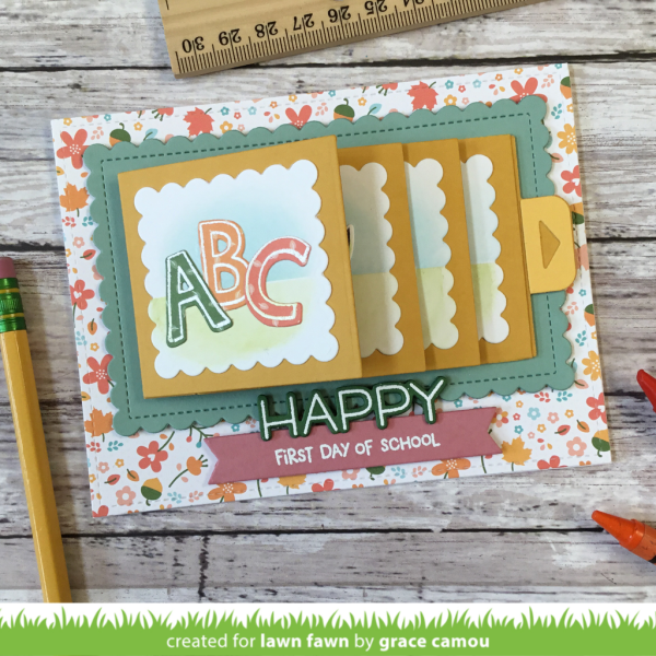 Lawn Fawn Stempelset "Plan On It: School" Clear Stamp