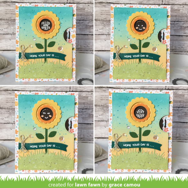 Lawn Fawn Craft Die - Reveal wheel Circle Add-on Die