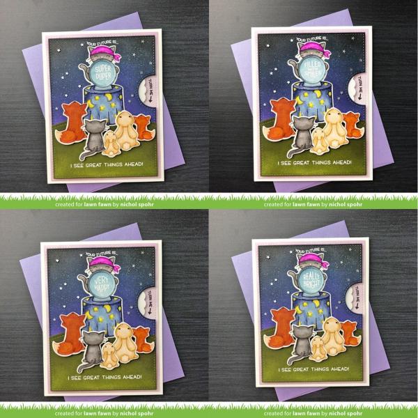 Lawn Fawn Craft Die - Reveal wheel Circle Add-on Die