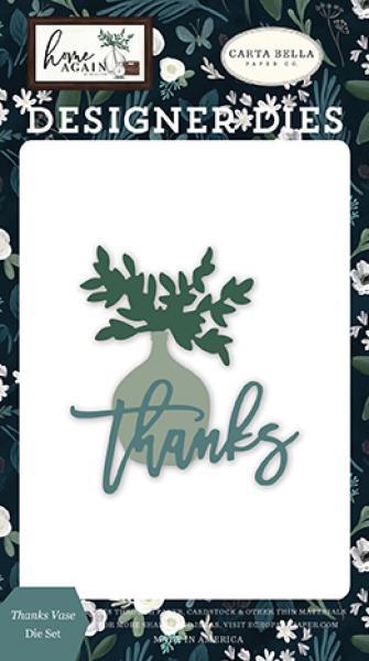 Carta Bella "Thanks Vase" Die Set