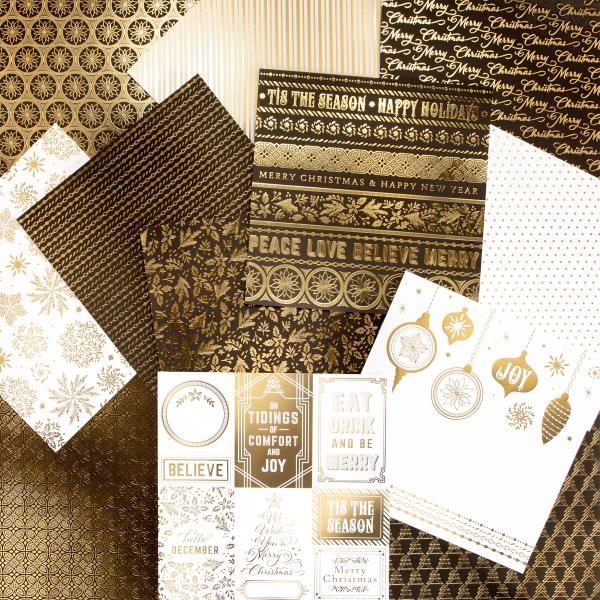 Craft Smith "Holiday Glitz" 12x12" Paper Pad