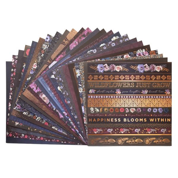 Craft Smith "Dark Elegance" 12x12" Paper Pad