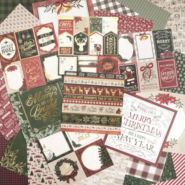 Craft Smith "Christmas Farmhouse" 12x12" Paper Pad