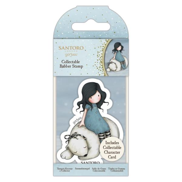 Gorjuss Santoro - Mini Gummistempel - No.78 Winter Friend