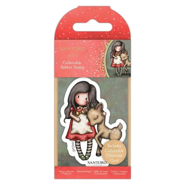Gorjuss Santoro - Mini Gummistempel - No.79 Oh Deer