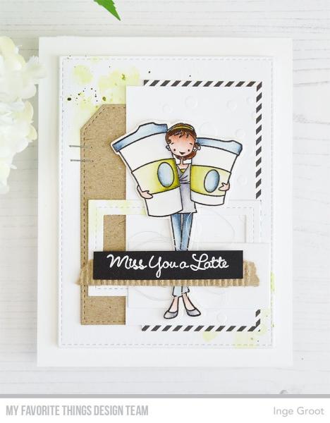 My Favorite Things Die-namics "Miss You a Latte" | Stanzschablone | Stanze | Craft Die