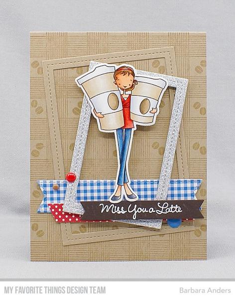 My Favorite Things Die-namics "Miss You a Latte" | Stanzschablone | Stanze | Craft Die