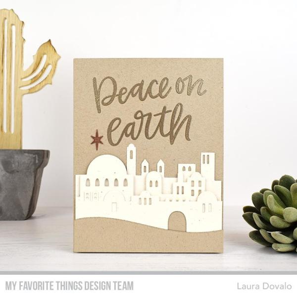 My Favorite Things Stempelset "Peace on Earth" Clear Stamp Set