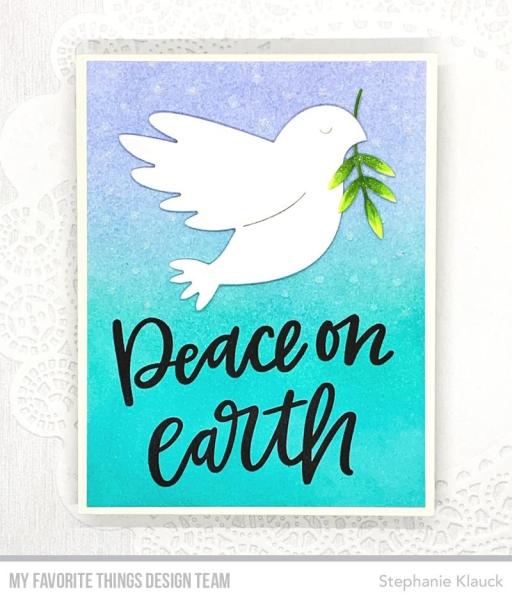 My Favorite Things Stempelset "Peace on Earth" Clear Stamp Set