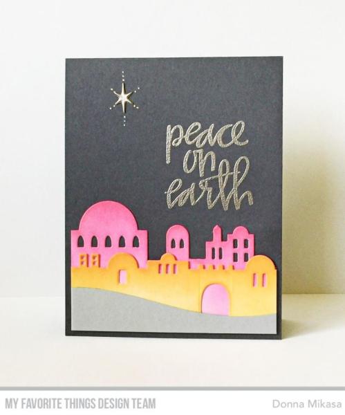 My Favorite Things Stempelset "Peace on Earth" Clear Stamp Set