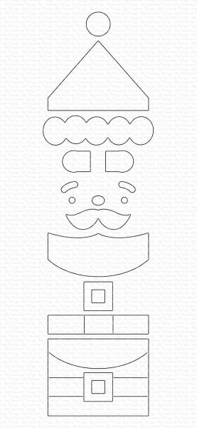 My Favorite Things Die-namics "Christmas Crew Santa" | Stanzschablone | Stanze | Craft Die
