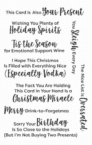My Favorite Things Stempelset "Sassy Pants Holidays Too" Clear Stamp