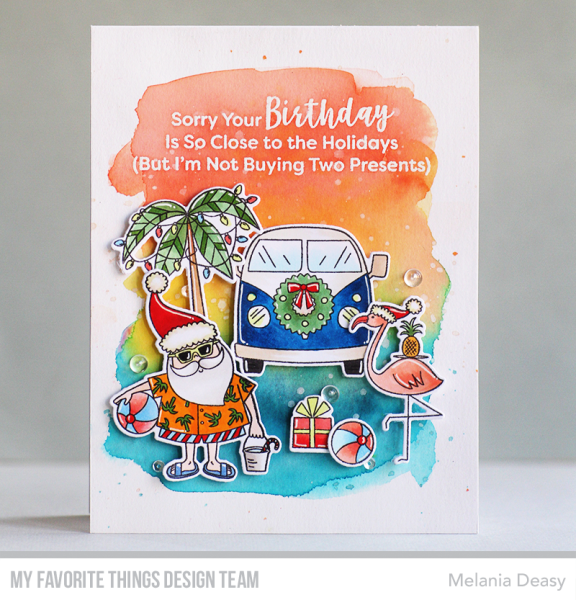 My Favorite Things Stempelset "Sassy Pants Holidays Too" Clear Stamp