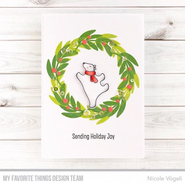 My Favorite Things Stempelset "Joy Wreath" Clear Stamp Set