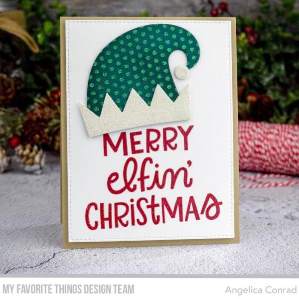 My Favorite Things Stempelset "Merry Elfin' Christmas" Clear Stamp