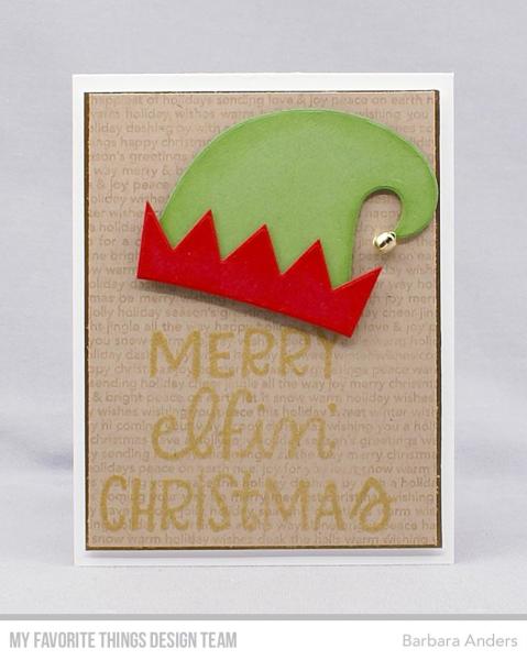 My Favorite Things Stempelset "Merry Elfin' Christmas" Clear Stamp