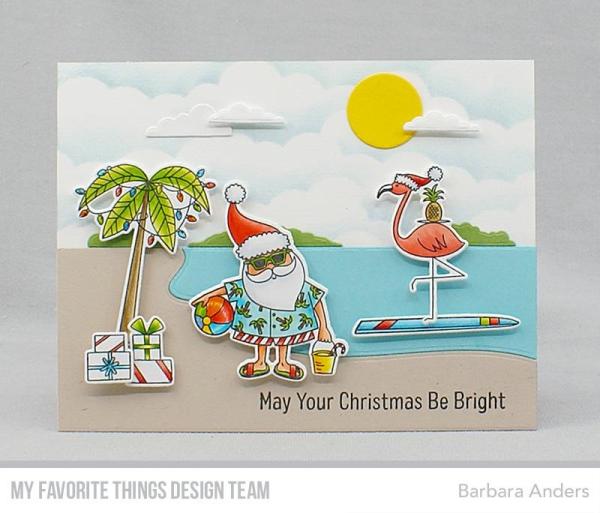 My Favorite Things Stempelset "Sun-Lovin' Santa" Clear Stamp