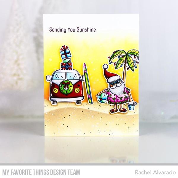 My Favorite Things Stempelset "Sun-Lovin' Santa" Clear Stamp