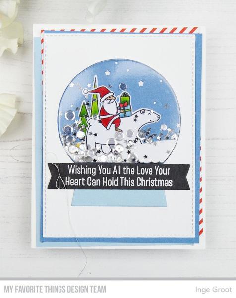 My Favorite Things 10x Shaker Pouches "Classic Snow Globe"