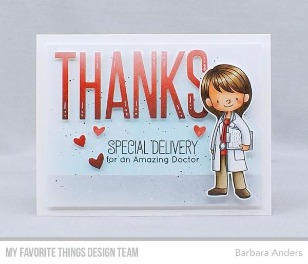 My Favorite Things Stempelset "Doctor's Orders" Clear Stamp Set