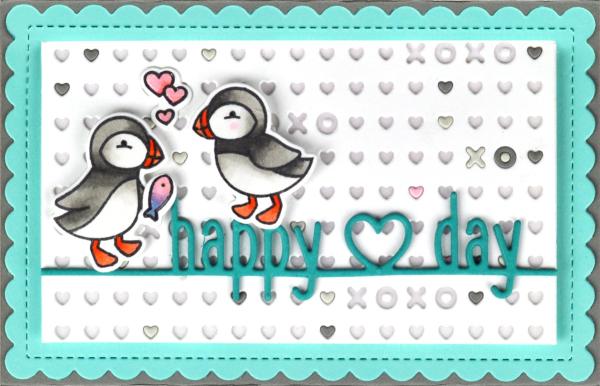 Lawn Fawn Craft Die - XOXO Backdrop: Landscape