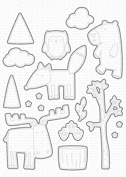 My Favorite Things Die-namics "Bear Hug Bunch" | Stanzschablone | Stanze | Craft Die