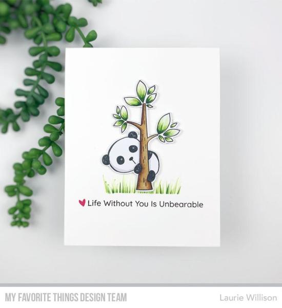 My Favorite Things Stempelset "Panda Pals" Clear Stamp Set
