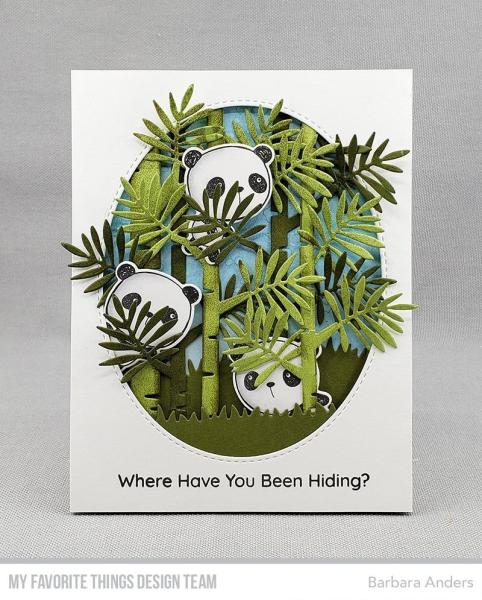 My Favorite Things Stempelset "Panda Pals" Clear Stamp Set