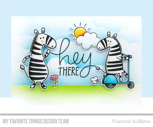 My Favorite Things Die-namics "Zippy Zebras"