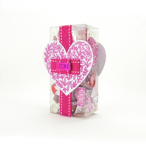 Polkadoodles Stempel "Splendoured Love" Clear Stamp-Set