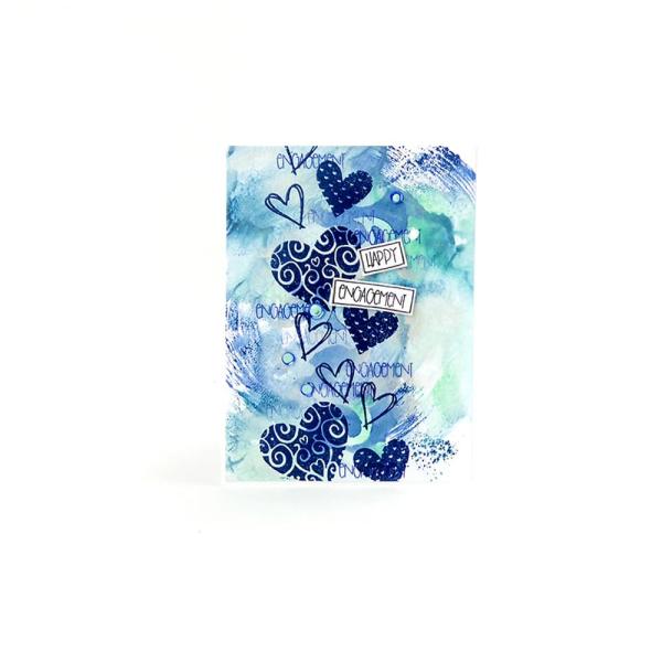 Polkadoodles Stempel "Splendoured Love" Clear Stamp-Set