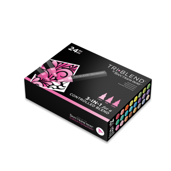 Spectrum Noir Triblend Marker Essential  (24 Pcs)
