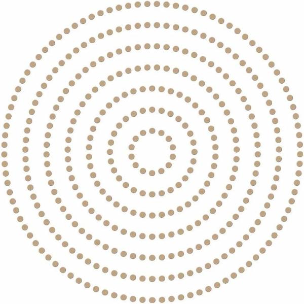 Spellbinders Hotfoil Plate - Essential Glimmer Circles