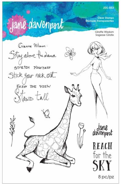 Spellbinders Stempelset "Giraffe Wisdom"