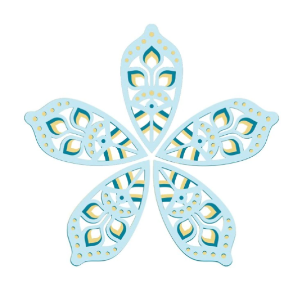 Spellbinders Die "Kaleidoscope Petals" Stanzschablone