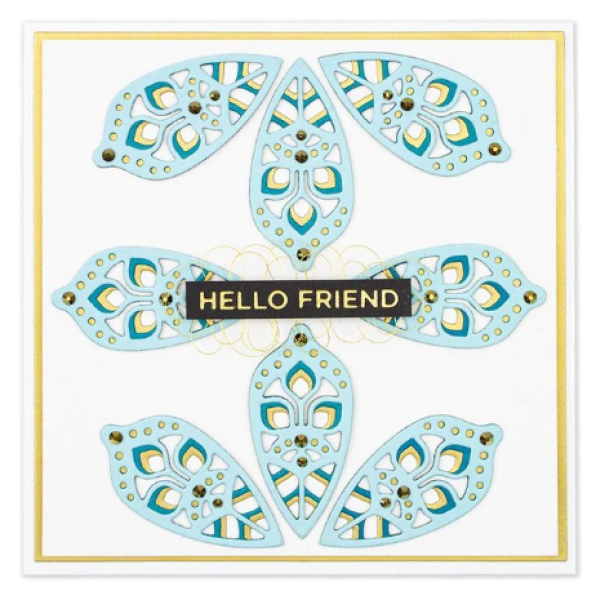 Spellbinders Die "Kaleidoscope Petals" Stanzschablone