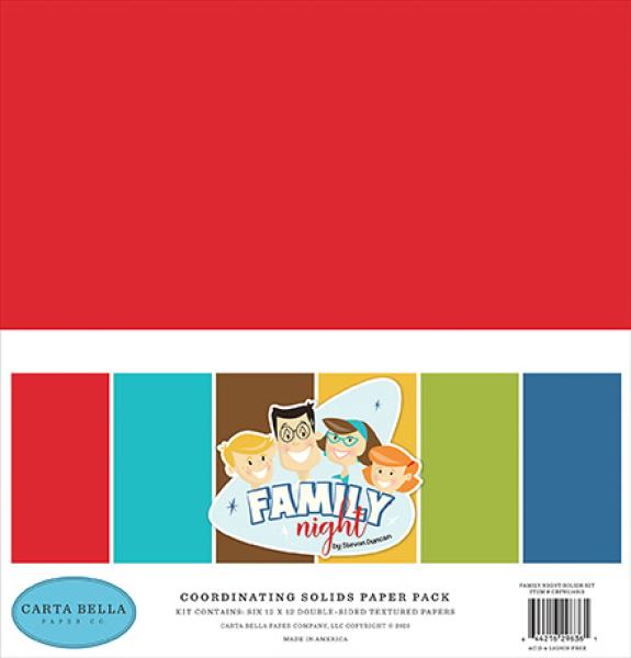 Carta Bella "Family Night" 12x12" Paper Pad