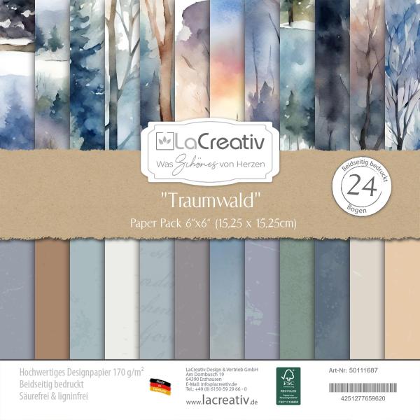 Designpapier-Zauberwald-15x15cm