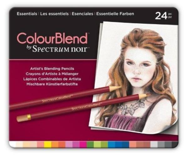 Spectrum Noir Colourblend Pencils / Buntstifte  Essentials (24pc)