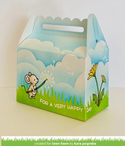 Lawn Fawn Stencil - Schablone - Grassy Stencil